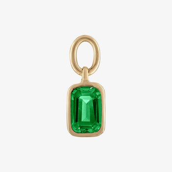 Emerald Earring Charm
