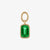 Emerald Earring Charm