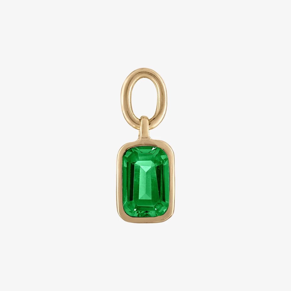 Emerald Earring Charm