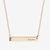 ECU Horizontal Bar Necklace