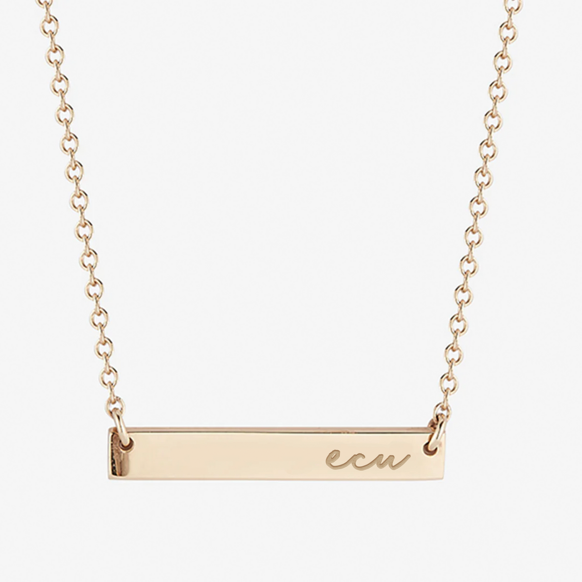 ECU Horizontal Bar Necklace