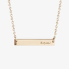 ECU Horizontal Bar Necklace