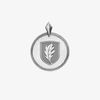 Elon Florentine Leaf Pendant Petite