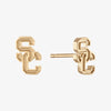 USC Logo Stud Earrings
