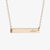 Elon Horizontal Bar Necklace