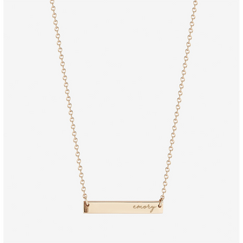 Emory Horizontal Bar Necklace