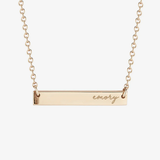 Emory Horizontal Bar Necklace