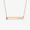 Emory Horizontal Bar Necklace