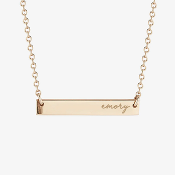 Emory Horizontal Bar Necklace