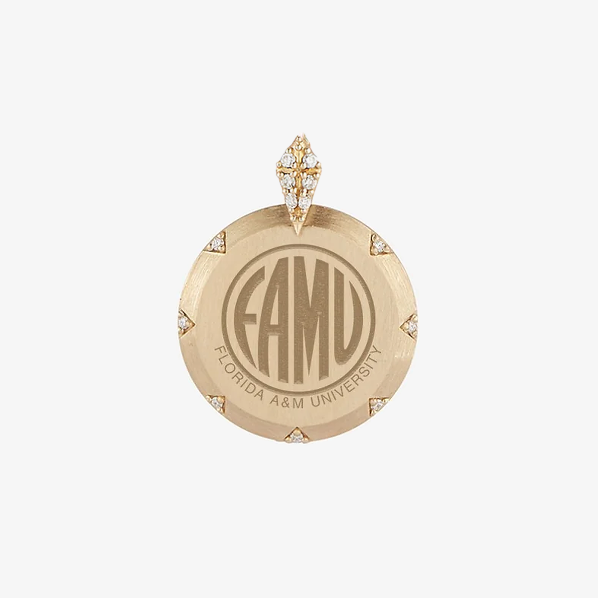 Florida A&M 7-Point Diamond Pendant