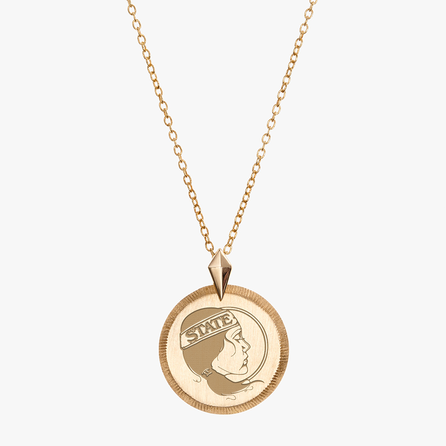 FSU Vintage Florentine Pendant Petite