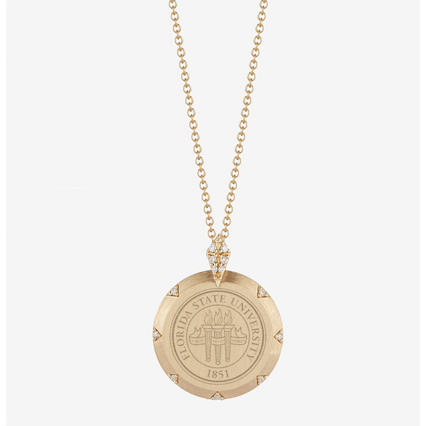 FSU 7-Point Diamond Necklace