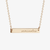 FSU Seminoles Horizontal Bar Necklace