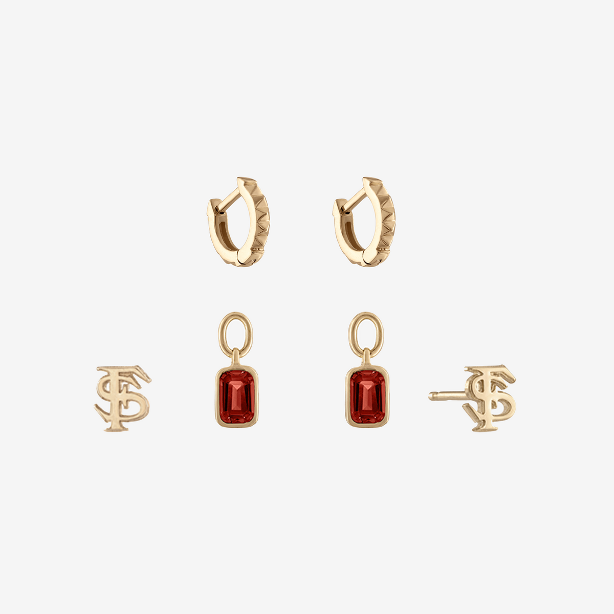 FSU Sunburst Earring Bundle
