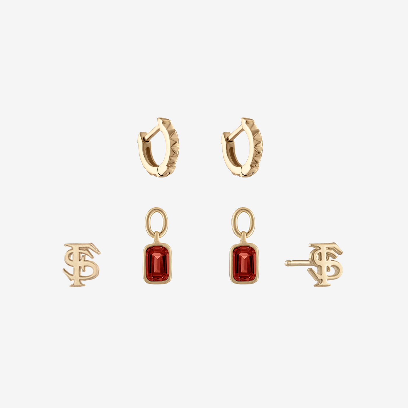 FSU Sunburst Earring Bundle