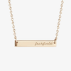 Fairfield Horizontal Bar Necklace