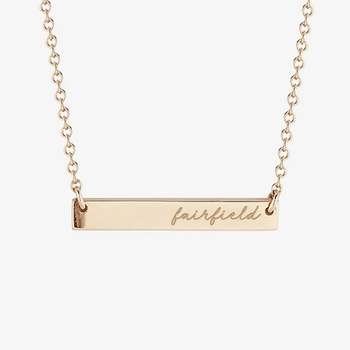 Fairfield Horizontal Bar Necklace