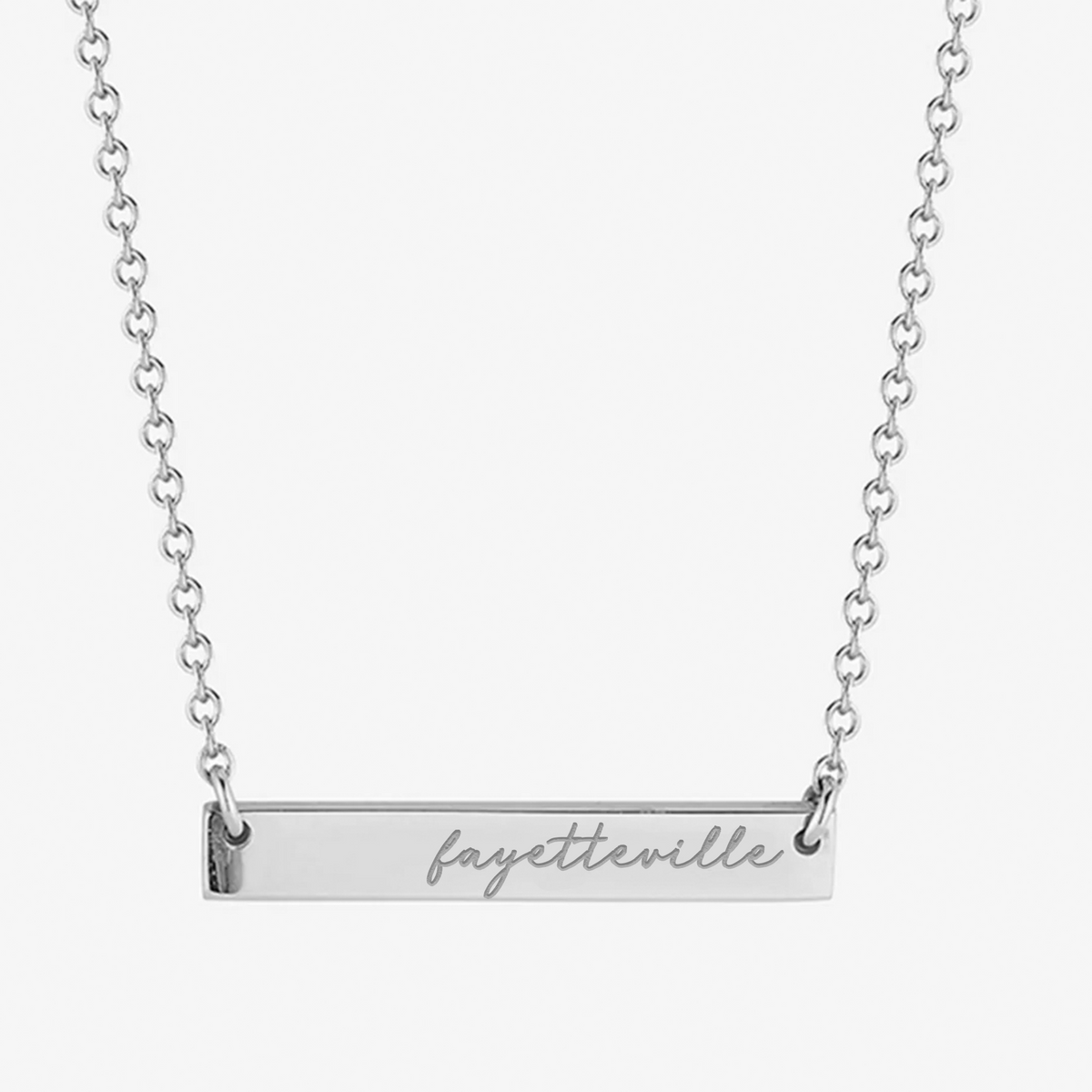 Fayetteville Horizontal Bar Necklace