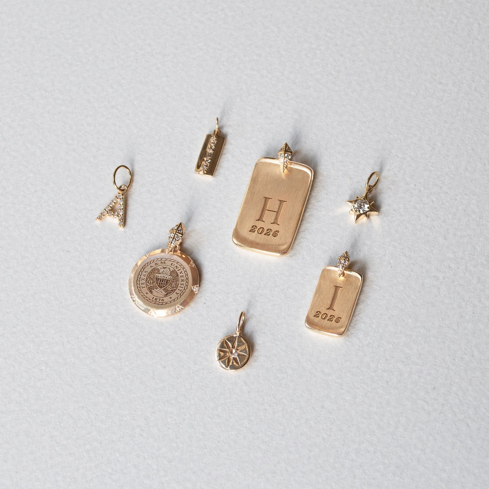 Custom Diamond Ingot Pendant
