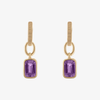 Amethyst Florentine Earring Bundle