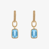 Blue Topaz Florentine Earring Bundle
