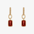Garnet Florentine Earring Bundle