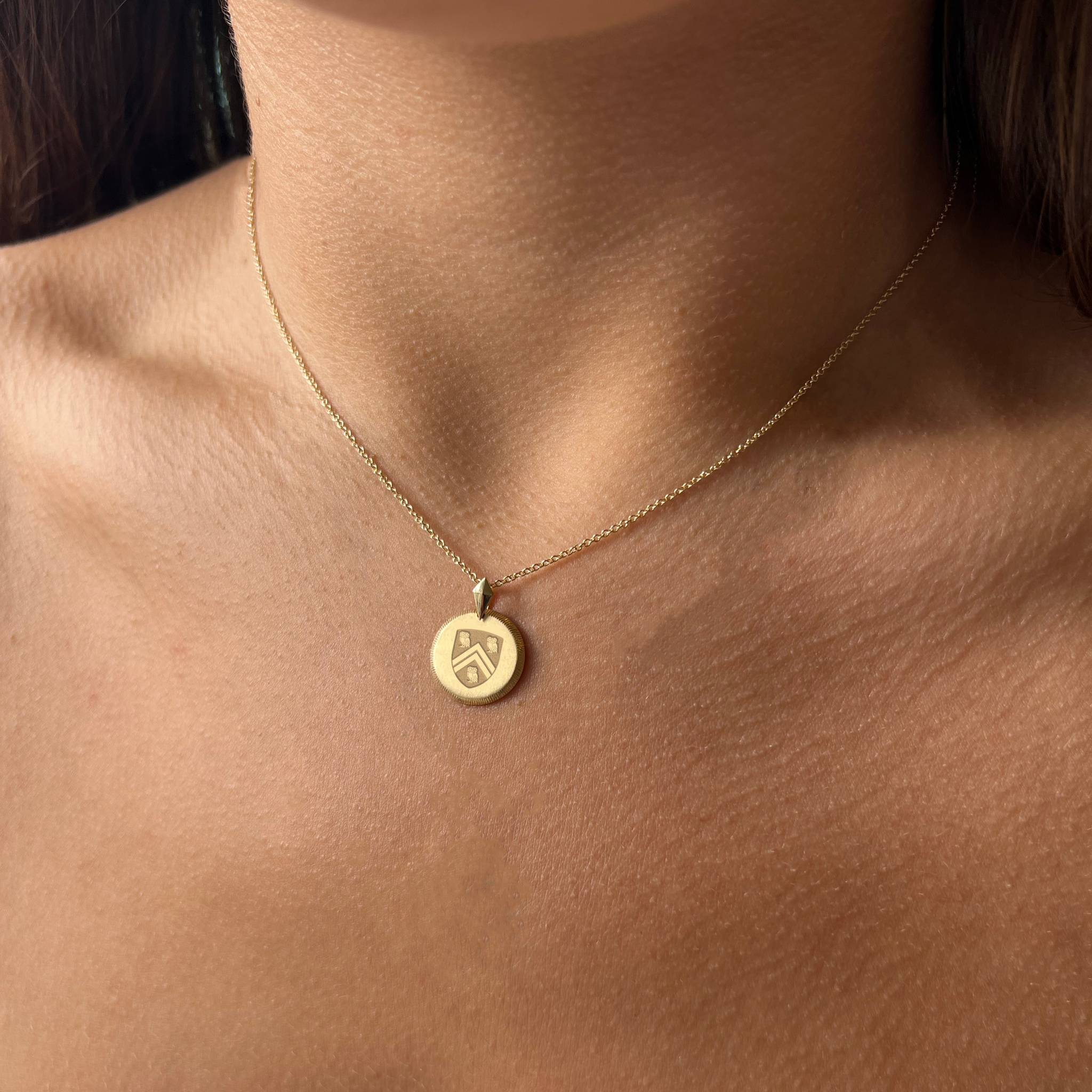 Rice Florentine Pendant