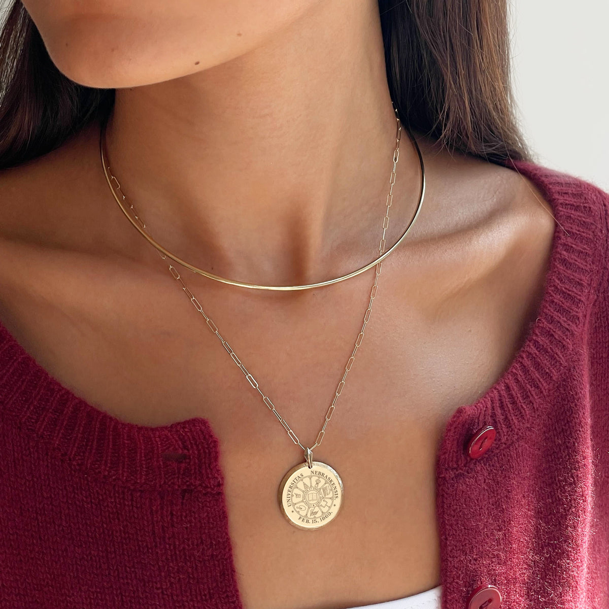 UGA Florentine Pendant