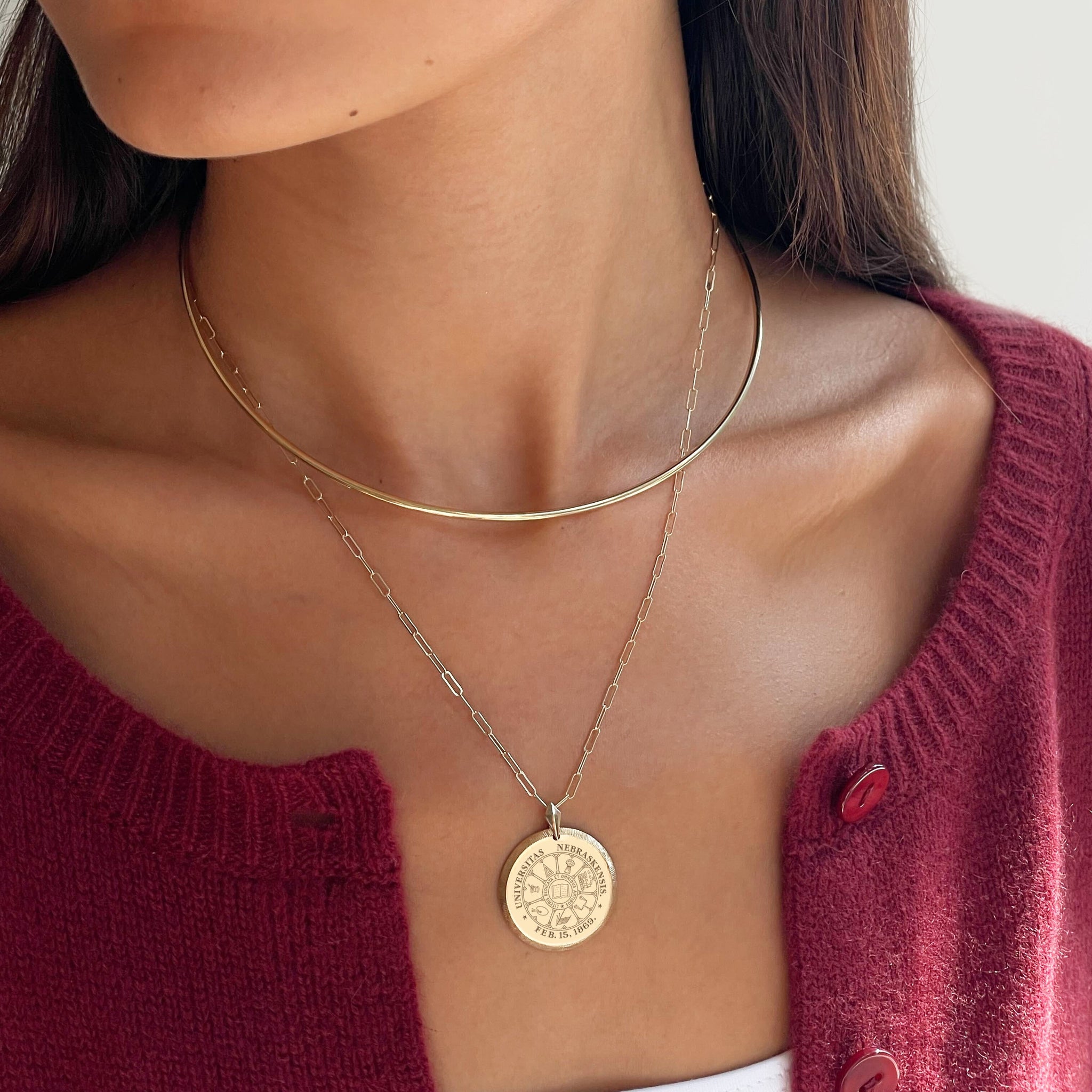UGA Florentine Pendant