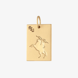 FSU Statue Rectangle Pendant