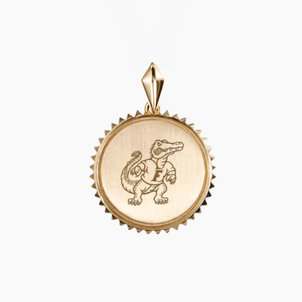 Florida Bull Gator Sunburst Pendant