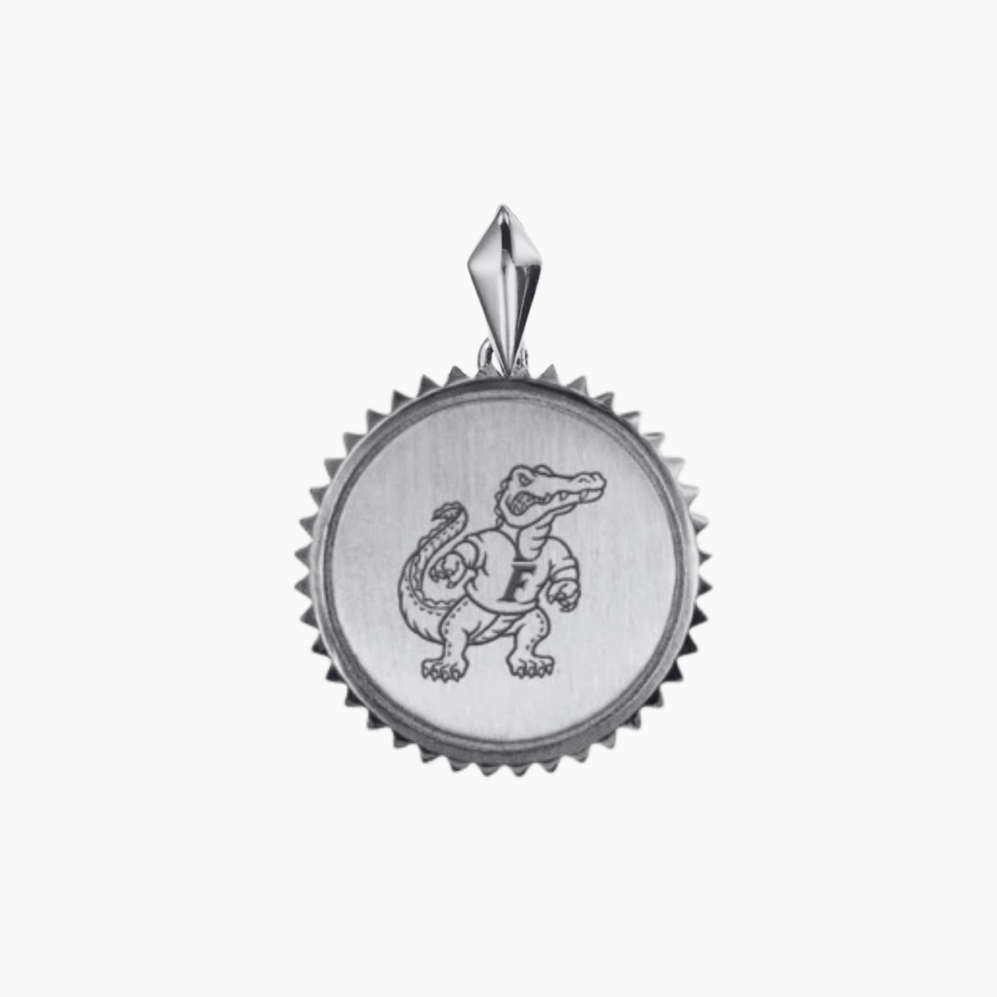 Florida Bull Gator Sunburst Pendant