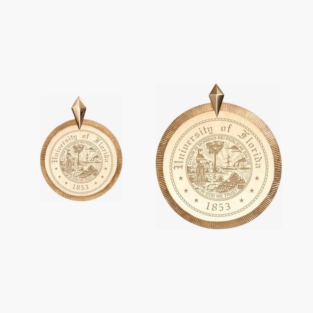 Florida Seal Florentine Pendant