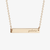 Florida Gators Horizontal Bar Necklace