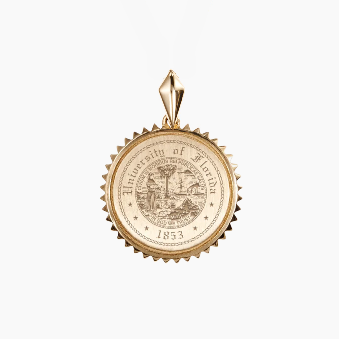 Florida Seal Sunburst Pendant