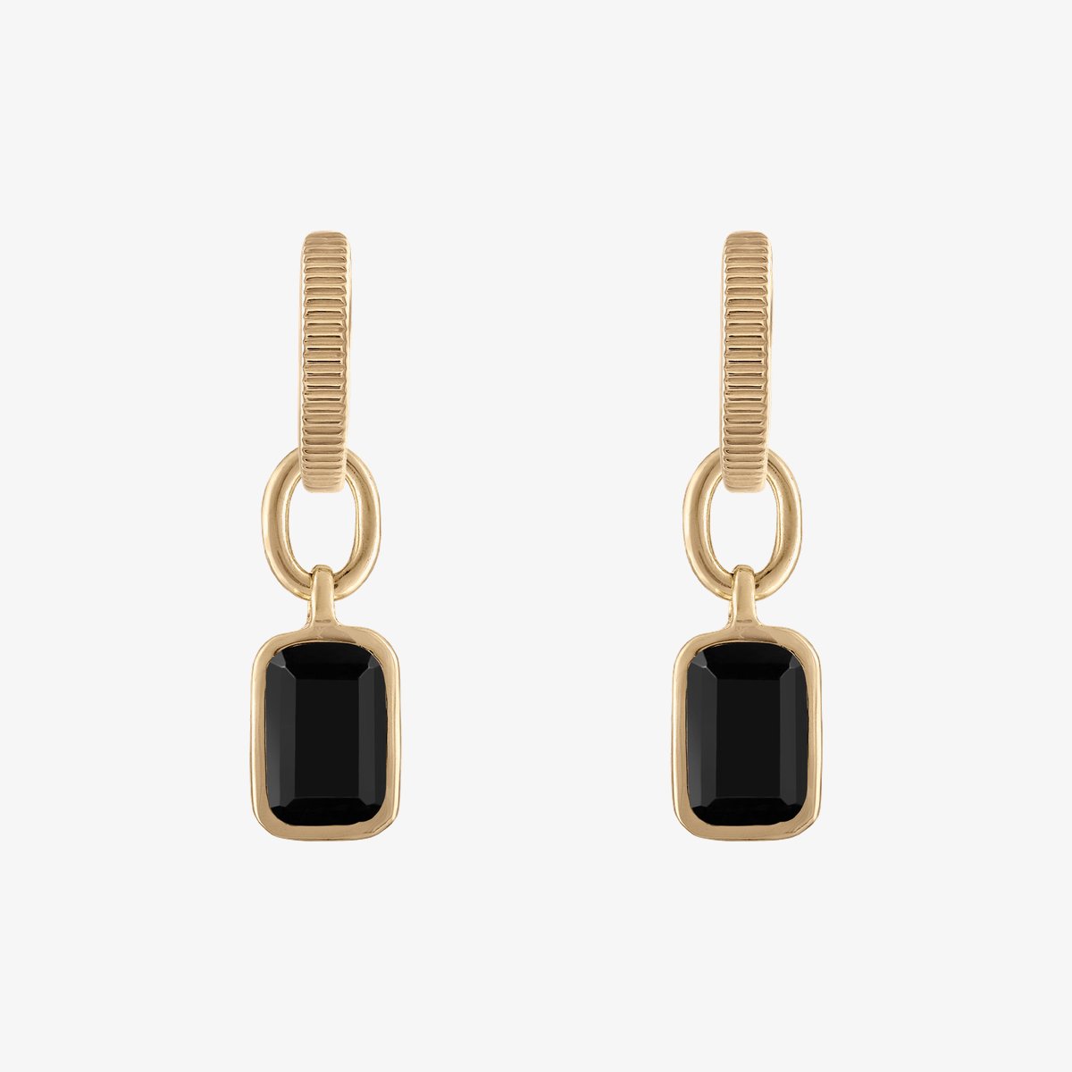Black Onyx Florentine Earring Bundle