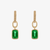 Emerald Florentine Earring Bundle