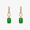 Emerald Florentine Earring Bundle
