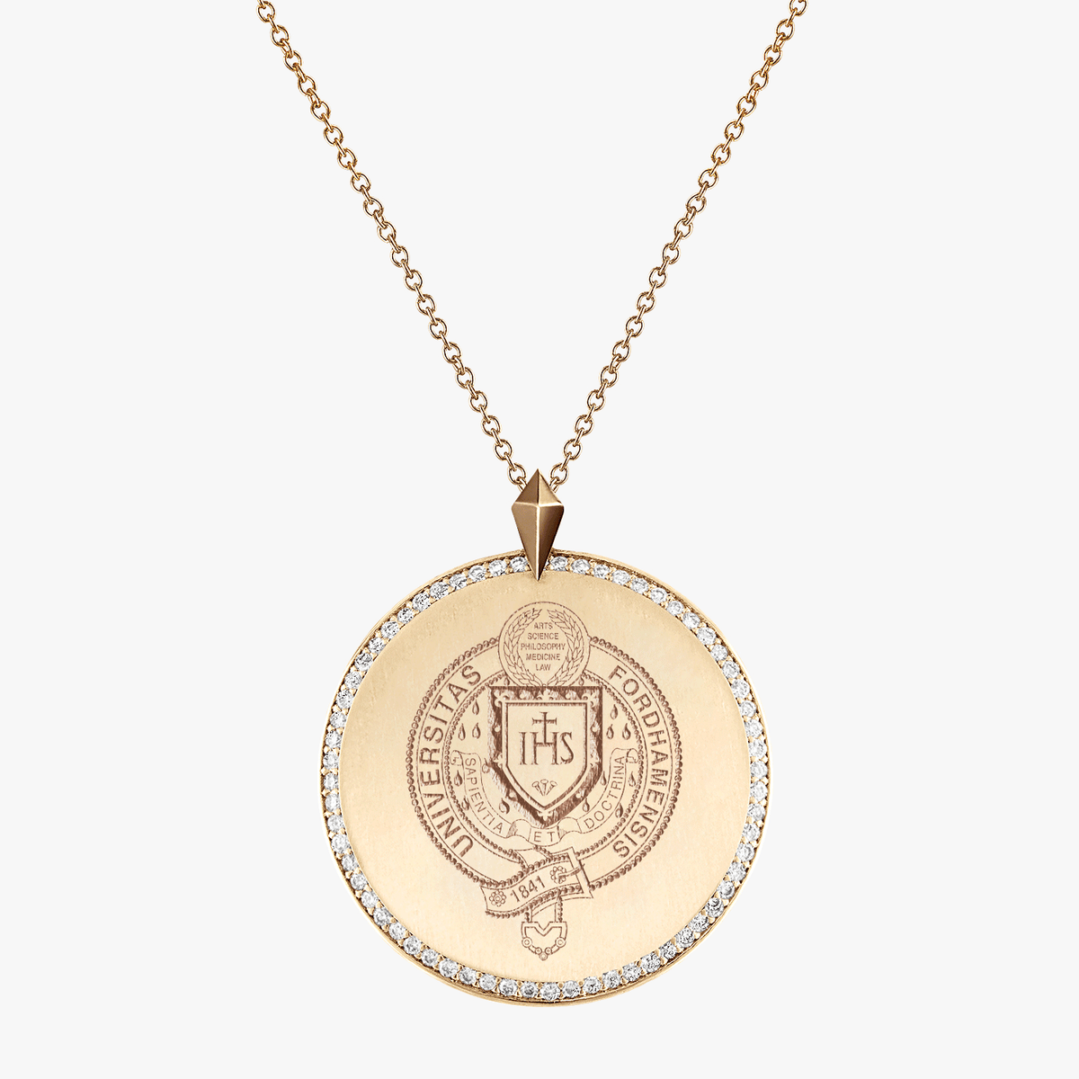 Fordham Diamond Florentine Pendant