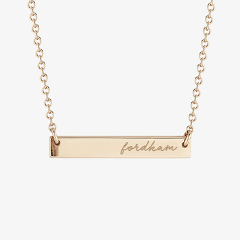 Fordham Horizontal Bar Necklace