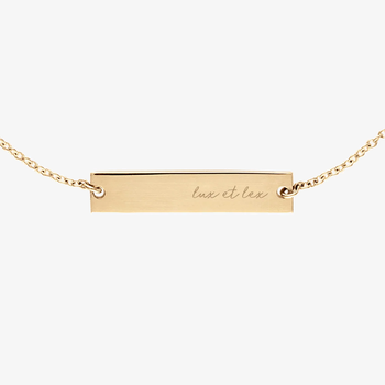Franklin & Marshall Lux Et Lex Bracelet