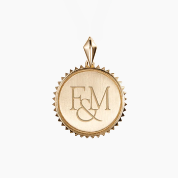 Franklin & Marshall Logo Sunburst Pendant