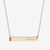 Furman Horizontal Bar Necklace