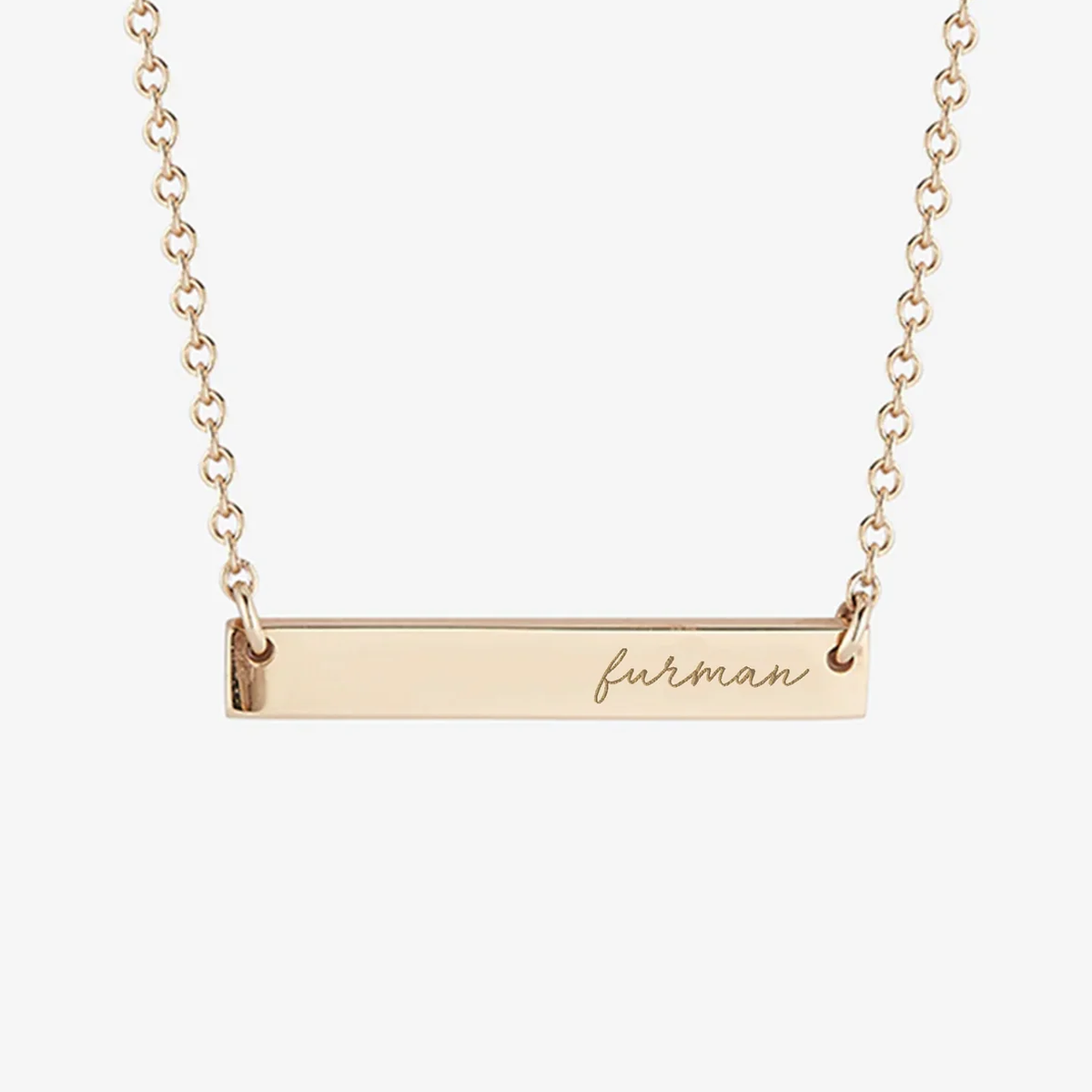 Furman Horizontal Bar Necklace