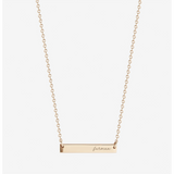 Furman Horizontal Bar Necklace