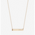 Furman Horizontal Bar Necklace