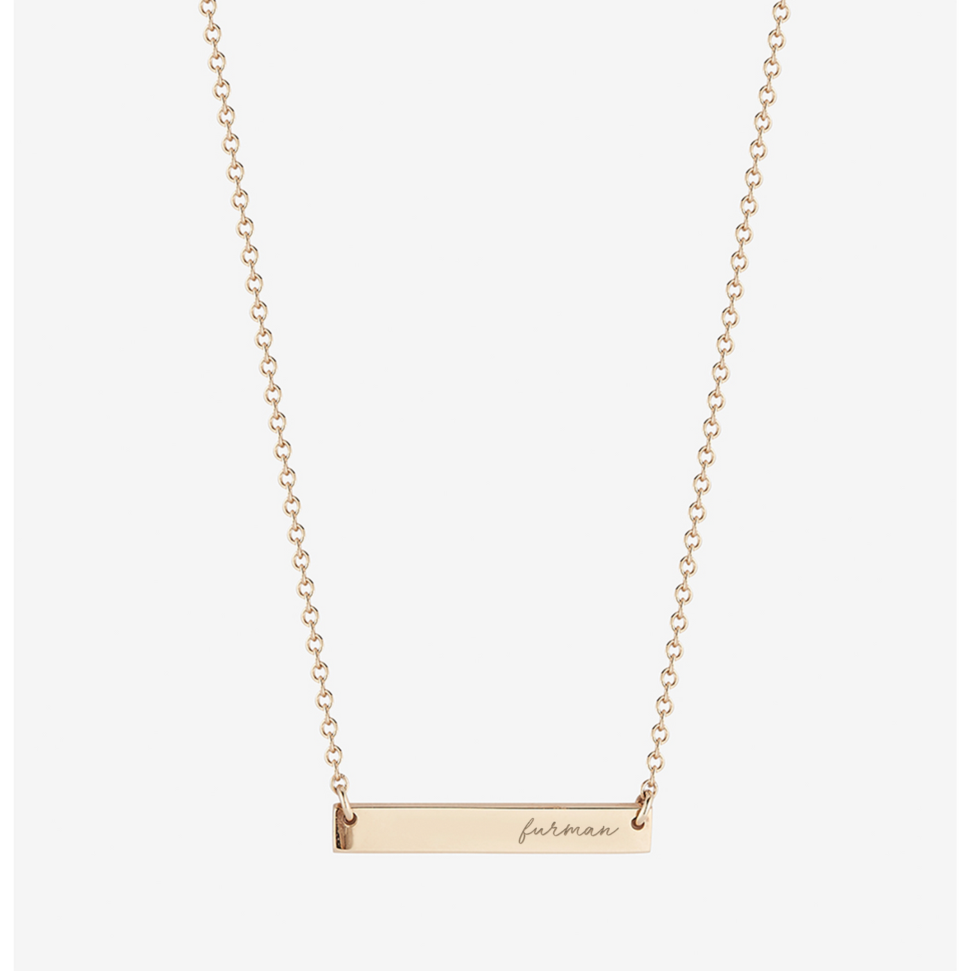Furman Horizontal Bar Necklace
