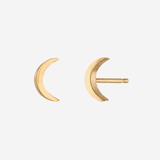 Gamma Phi Beta Moon Stud Earrings