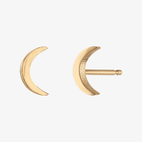Gamma Phi Beta Moon Stud Earrings