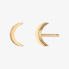 Gamma Phi Beta Moon Stud Earrings